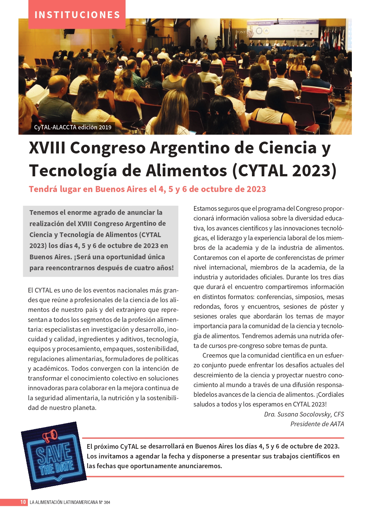 XVIII Congreso Argentino de Ciencia y Tecnología de Alimentos